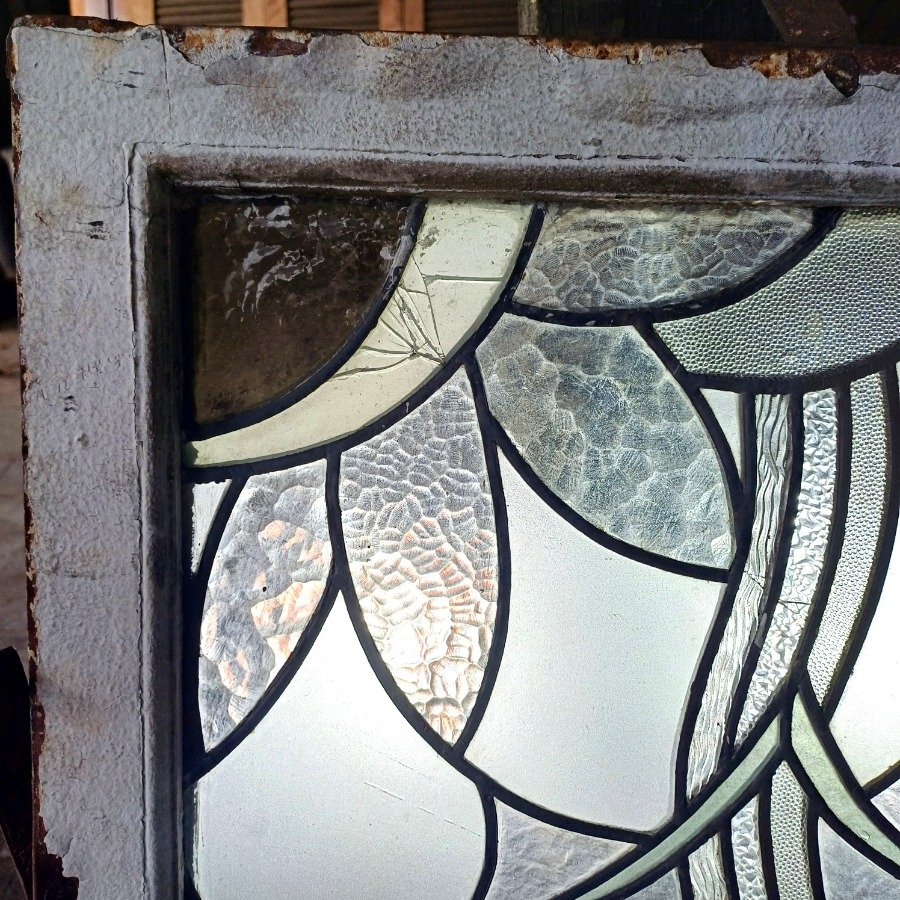 Vitraux Art Deco con marco de hierro - imagen 3