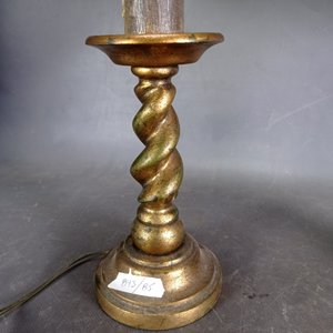 Par de Lámparas de Mesa Vintage con Tulipas Beige - imagen 3