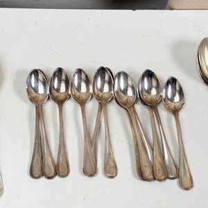 Gran Juego de Cubiertos Christofle de Metal Plateado - imagen 13