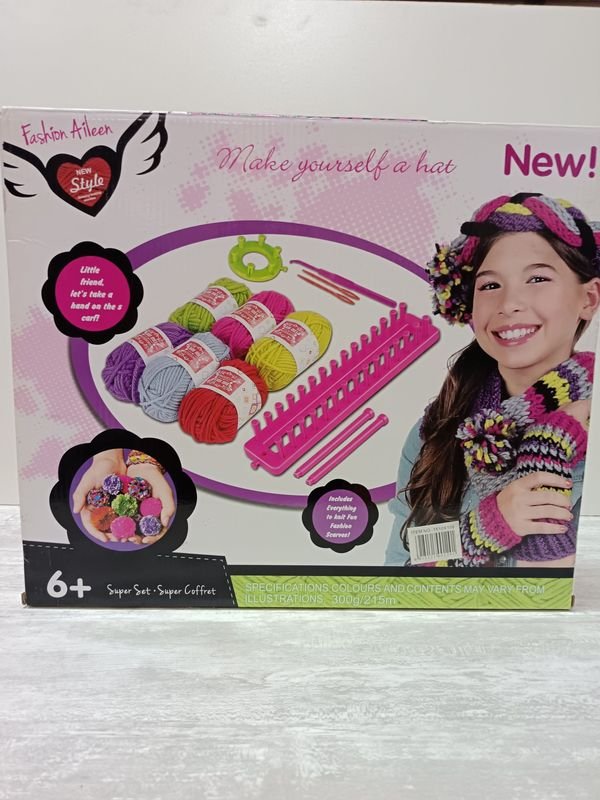 Kit de tejido para niños Loop'n Weave y Fashion Aileen - imagen 5