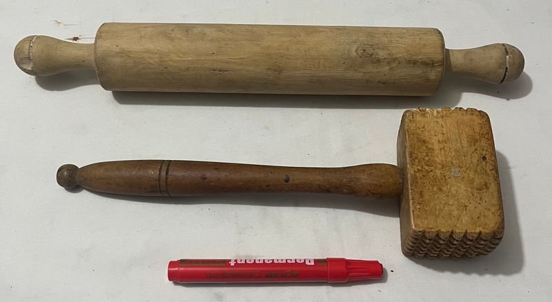 Palote de amasar y martillo para cocina - imagen 3