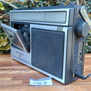 Radio Grabadora Antiguo National Panasonic Japones - imagen 2