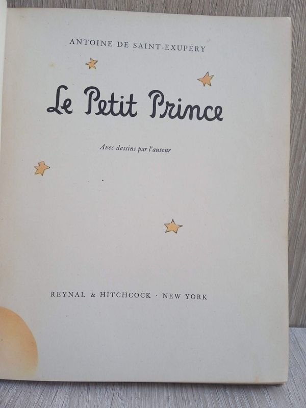 Libro de Primera Edición: EL PRINCIPITO de Antoine de Saint-Exupery - imagen 5