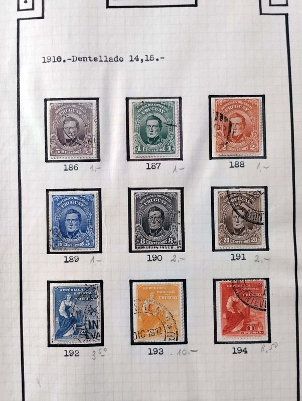 Colección de Sellos de Uruguay: Historia y Cultura - imagen 6