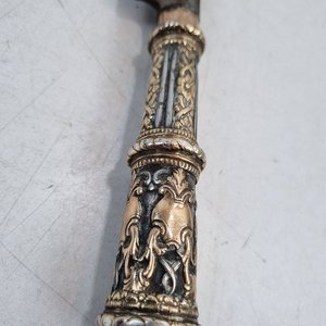 Facon Criollo Antiguo J.M. Mailhos "Cazador" con Vaina de Cuero y Plata - imagen 8