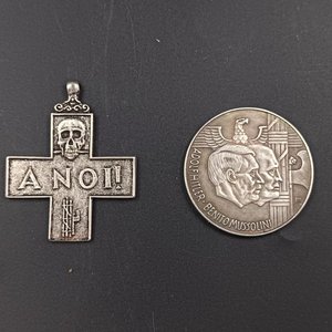 Medalla y Cruz "Mussolini y Hitler" - imagen 2
