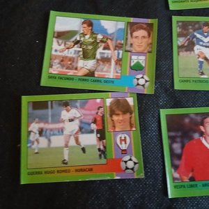 Lote de 7 Figuritas Fútbol Cromy / Upper Deck 1996 - imagen 3
