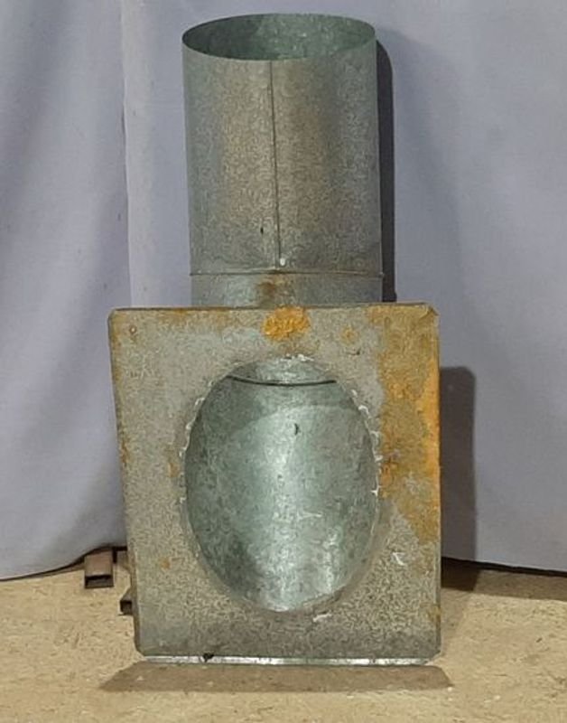 Tubería de metal galvanizado para estufa o cocina - imagen 3