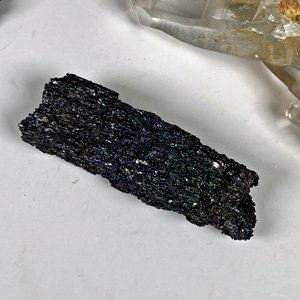 Dos Polveras Antiguas Decoradas con Cristales y Esmalte Azul - imagen 8