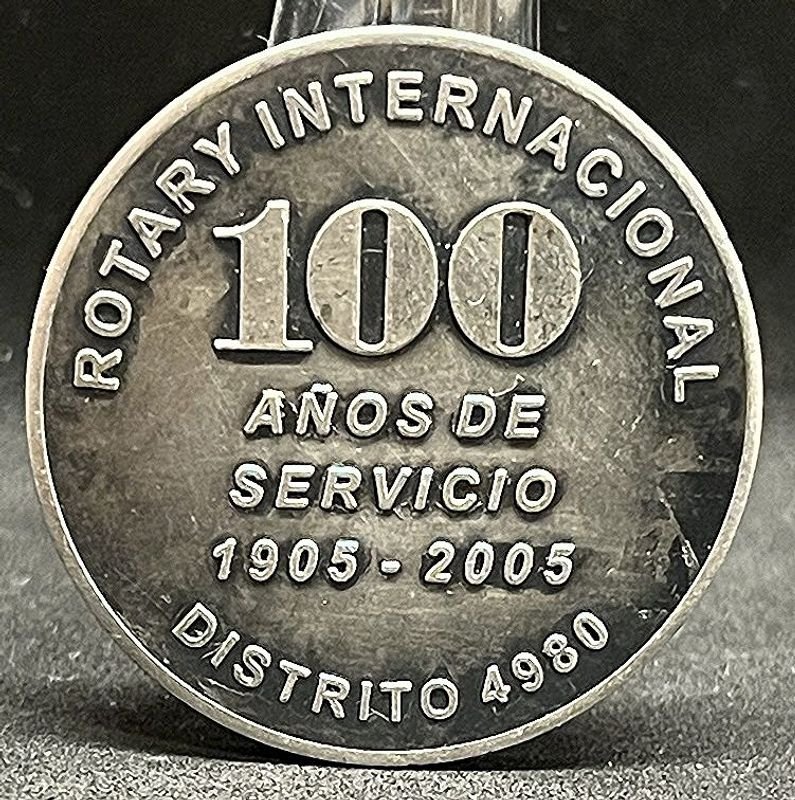 Moneda de plata conmemorativa de Rotary Internacional - imagen 3