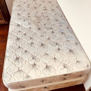 Sommier de 1 Plaza con Diseño Floral - imagen 2