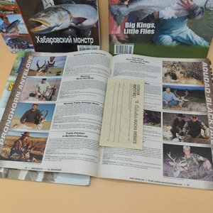 Lote de 4 Revistas de Pesca y Actividades al Aire Libre: Fish Alaska y Спортивный Турист - imagen 8