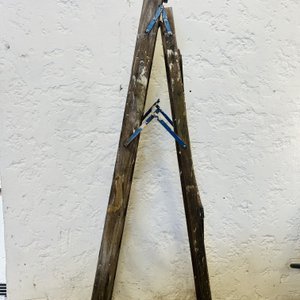 Lote #037 – Escalera en madera plegable siete escalones - imagen 3