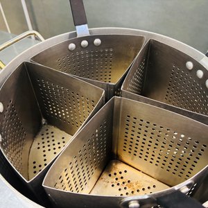 Olla Pastelera de Aluminio con 4 Coladores Integrados - 35cm - imagen 2