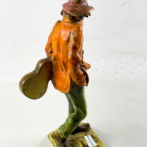 Figura de personaje con guitarra, estilo Rousseau, 27 cm - imagen 3