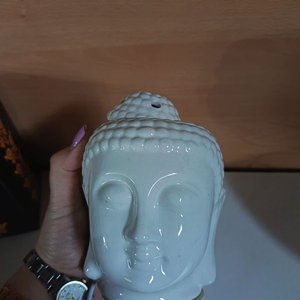 Par de Hornitos Aromáticos de Cerámica Blanca - imagen 5