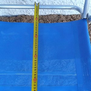 Silla Plegable Master Plus Aluminio Mor Azul con Apoyabrazos - imagen 11