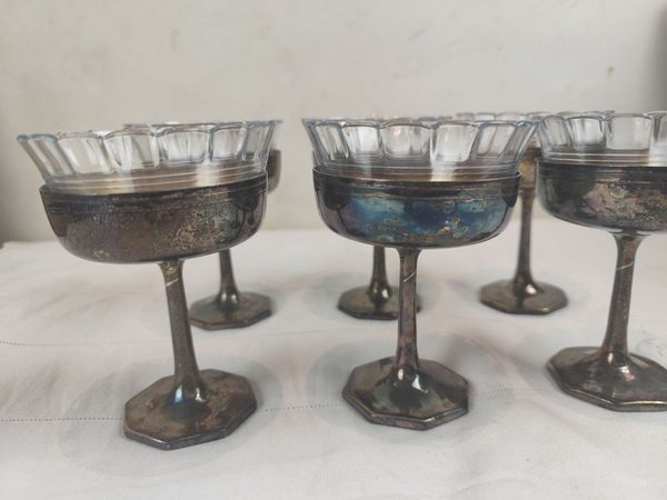 Colección de Copas y Saucers para Postres - imagen 3