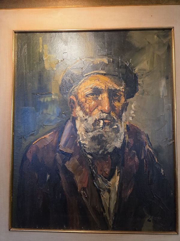 Óleo con iluminación del artista Fernández Cabral - imagen 2