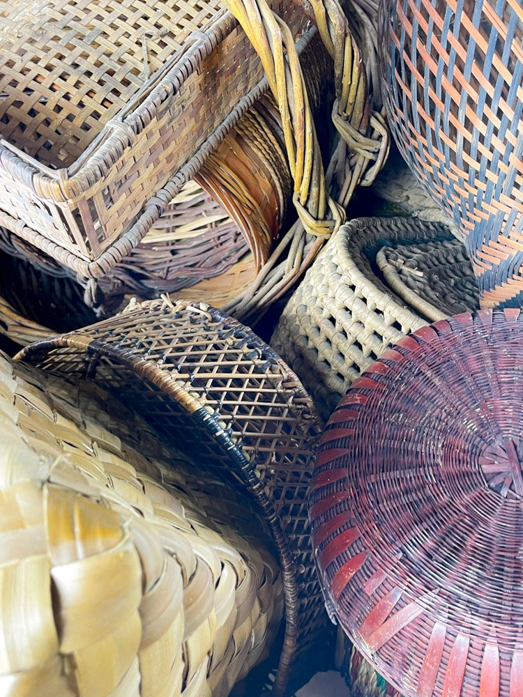 Cestos de mimbre artesanales - imagen 2