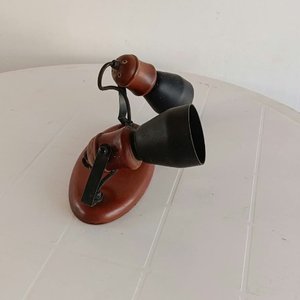 Aplique de Luz Doble en Madera y Metal - imagen 4