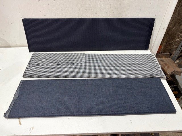 Tres Cortes de Tela para Confección o Decoración