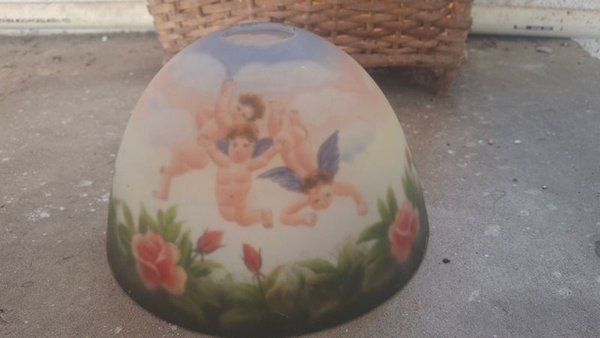 Lámpara Francesa Vintage con Diseño Florado - imagen 2