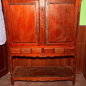 Aparador Provenzal de Madera con 2 Puertas y 2 Cajones - imagen 2