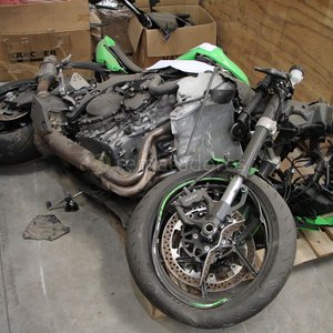 Moto Deportiva Kawasaki Ninja ZX-6R Desarmada - imagen 1