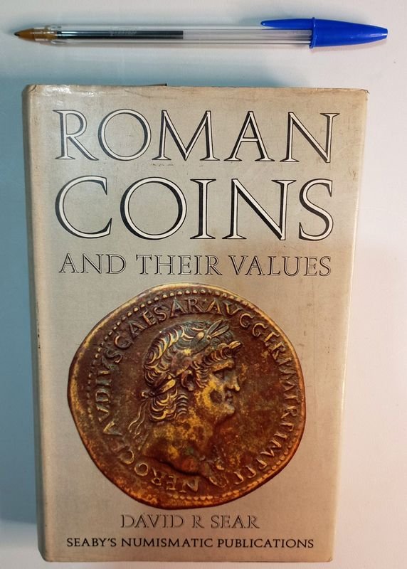 Libro "Roman Coins and Their Values" de David R. Sear, Edición Revisada (1970) - imagen 1