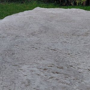 Alfombra Beige Suave Mullida Fibra Sintética 160x230 cm - imagen 6