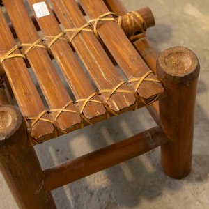Par de Banquetas Bajas de Caña Natural - imagen 3