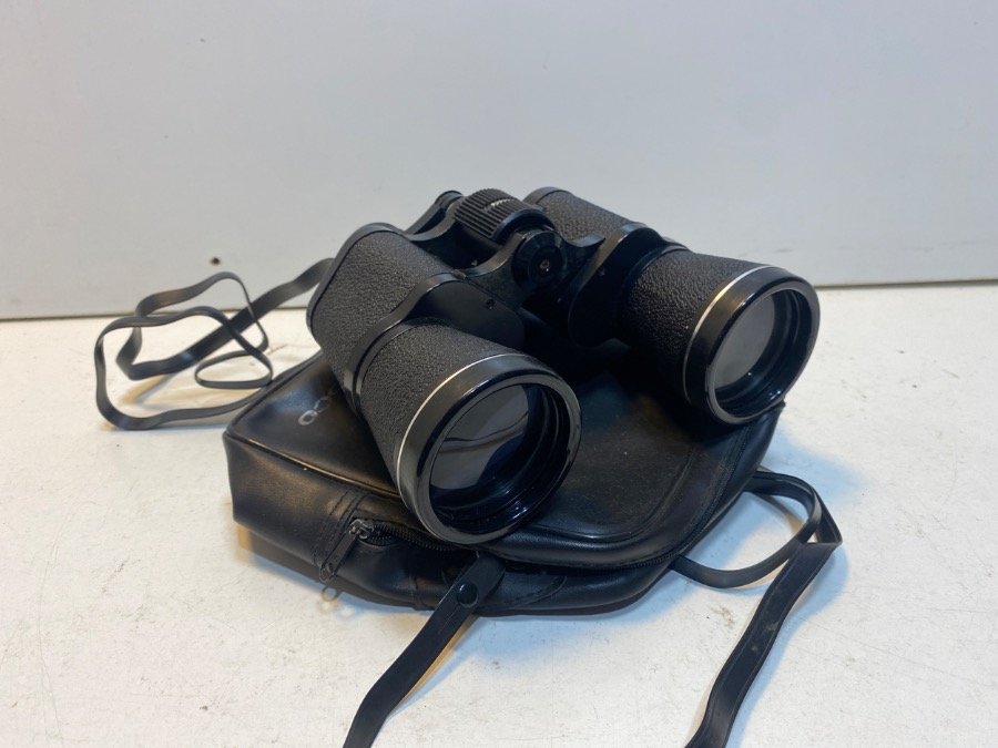 Binoculares Tasco Zip Focus 10x50 con Estuche y Accesorios