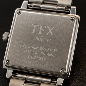 Reloj Bulova TFX Rectangular Acero Inoxidable con Estuche - imagen 5