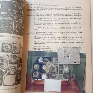 Manual de Pilotaje F-51D Mustang FAU 1945 con Chapa y Foto - imagen 7