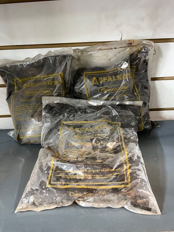 Asfalkote Pennsylvania de 2kg c/u - Bolsas de plástico negras - imagen 1