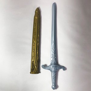 Dos Kits de Caballero Medieval para Niños: Casco, Espada, Escudo y Pechera - imagen 4