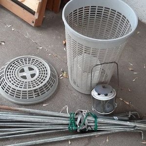 Lote anterior: Canasto de PVC con Caños de Piscina y Farol a Gas