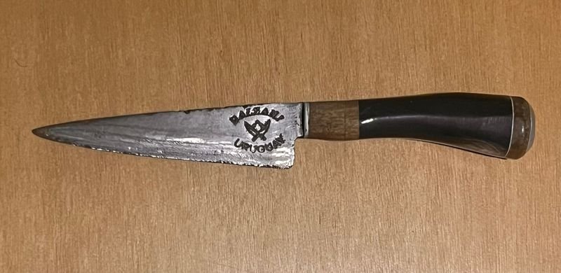 Verijero de Tijera de Esquila Artesanal con Funda de Cuero