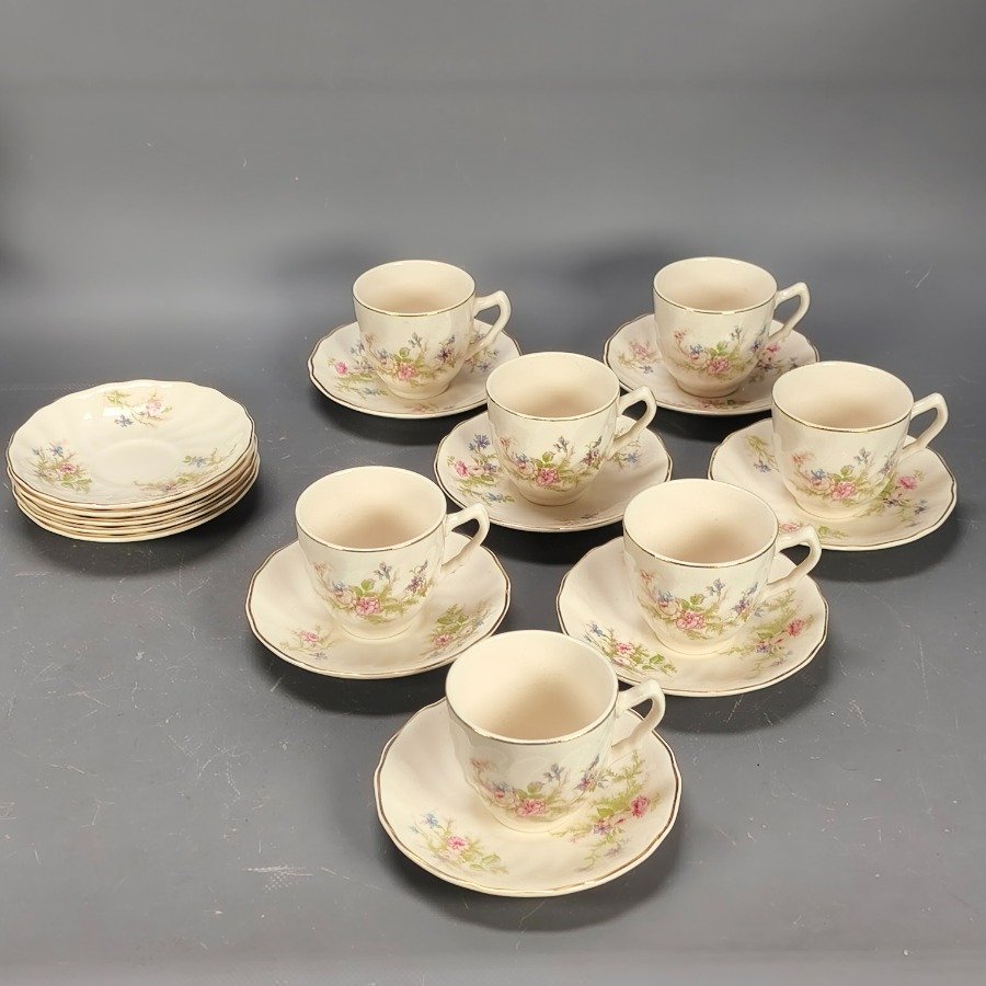 Servicio de té y café, platos de porcelana y accesorios - imagen 15
