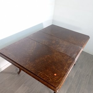 Juego de Comedor Francés: Mesa Extensible y 6 Sillas Tapizadas en Neoskai - imagen 6