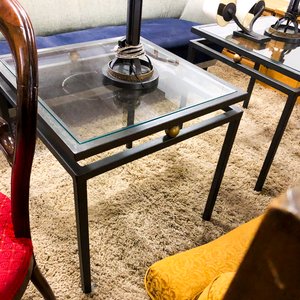 Juego de Mesas Auxiliares con Lámparas de Mesa - imagen 2
