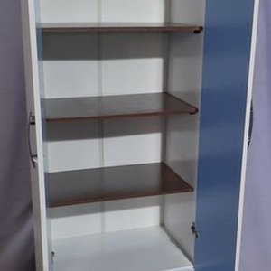 Placard Celeste de MDF con 2 Puertas y 2 Cajones - imagen 2