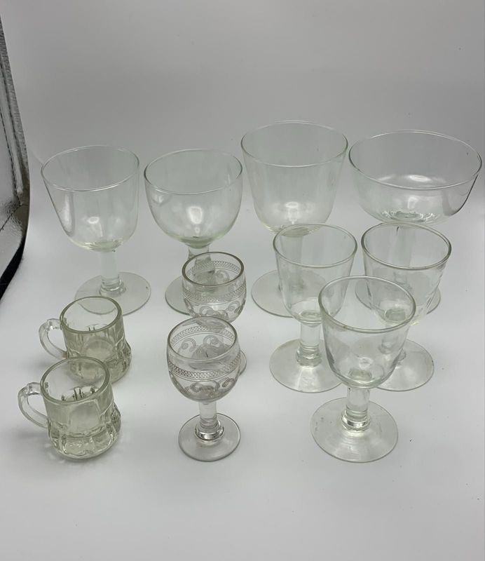 Lote siguiente: Lotes de copas y vasos