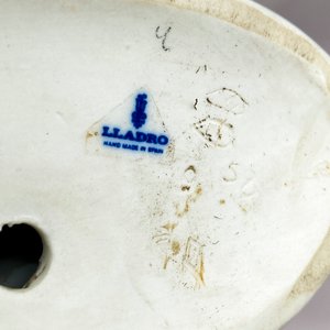 Figura Lladró "Dog Playing Bass Fiddle" Porcelana Española - imagen 5