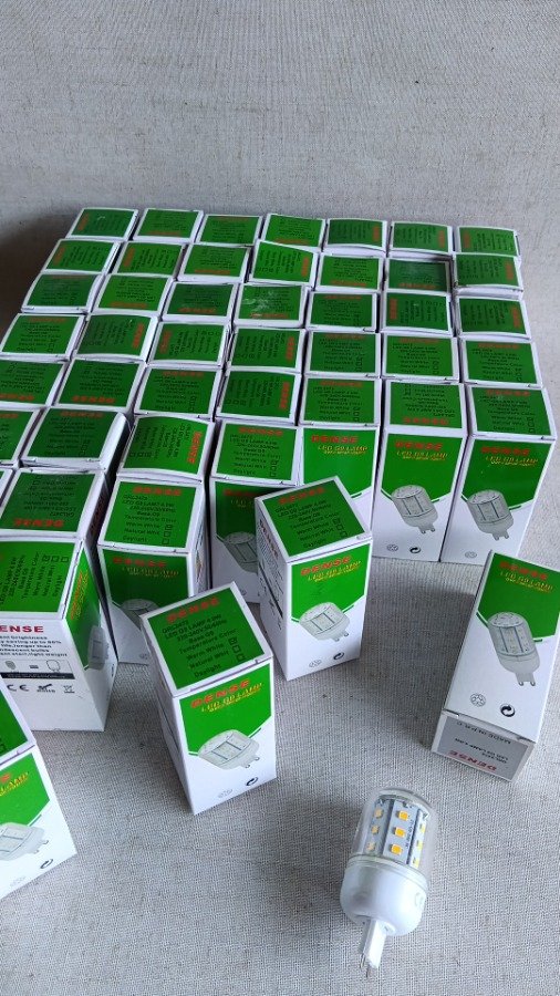 Lote de 48 Lámparas LED G9 DENSE 4W Cálidas