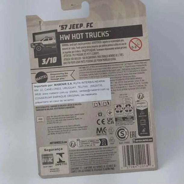 Hot Wheels Jeep FC 1957 juguete coche - imagen 3