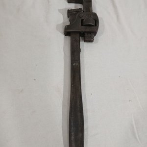 Llave de Caño N° 18 Usada Made in USA - 45cm - imagen 3