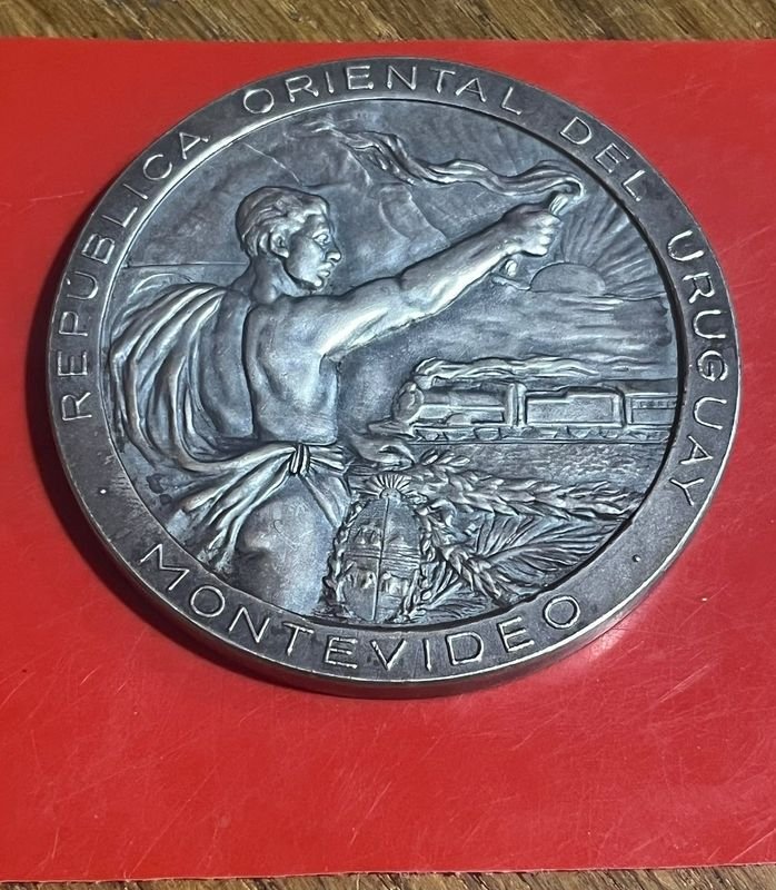 Medalla Congreso Panamericano de Ferrocarriles Montevideo 1946