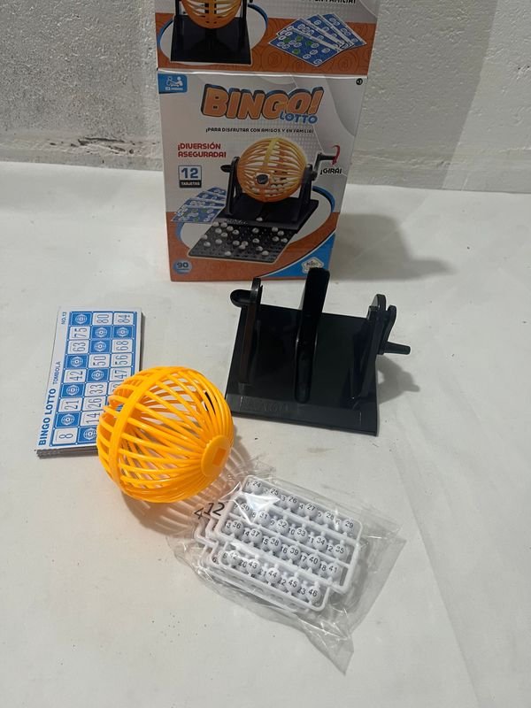 Juego de Bingo con Maquinaria y Componentes - imagen 3